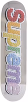 Supreme Bling Box Logo Skateboard Deck Platinum Supreme Bling Box Logo Skateboard Deck Platinum