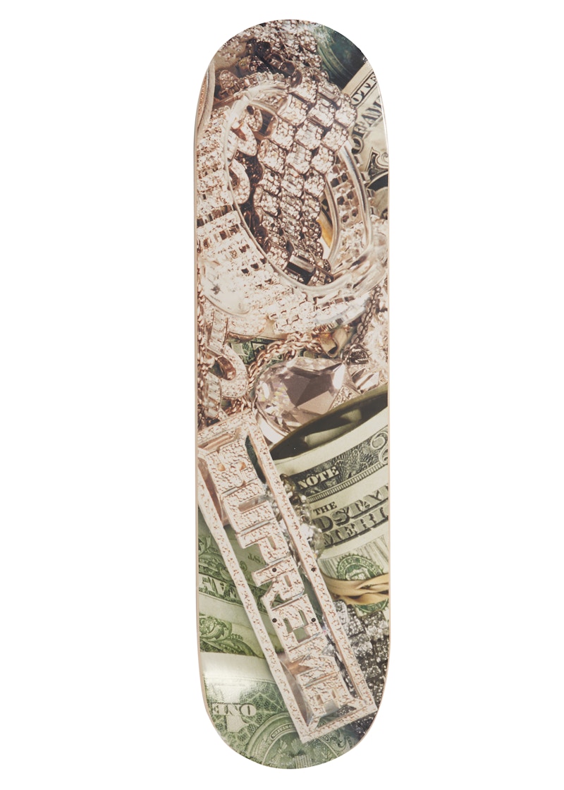 Supreme Bling Skateboard Deck Green