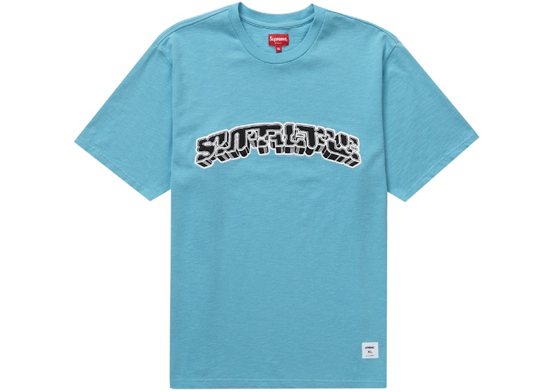 Supreme Block Arc S/S Top Bright Blue