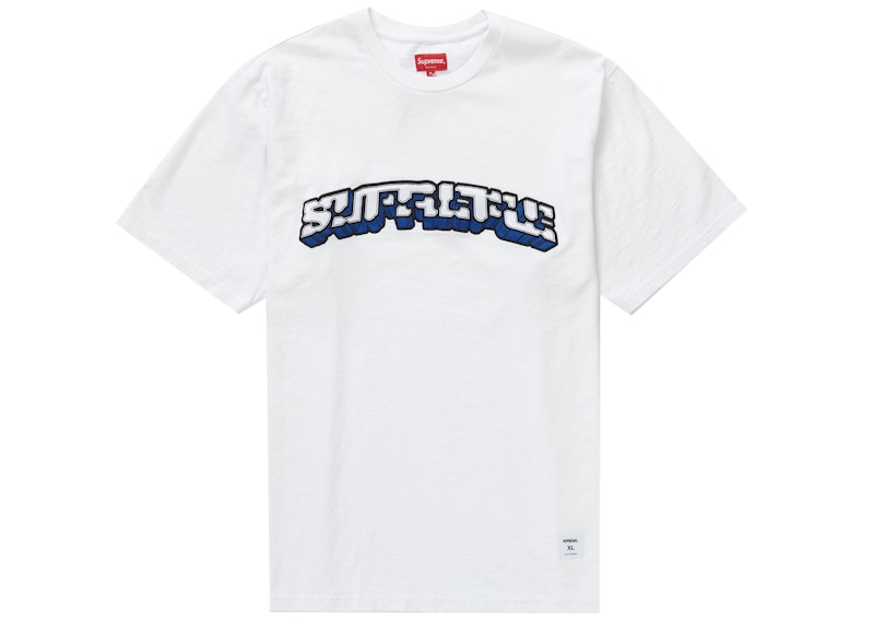 Buy Supreme Blok Arc Lengan Pendek Baju Putih