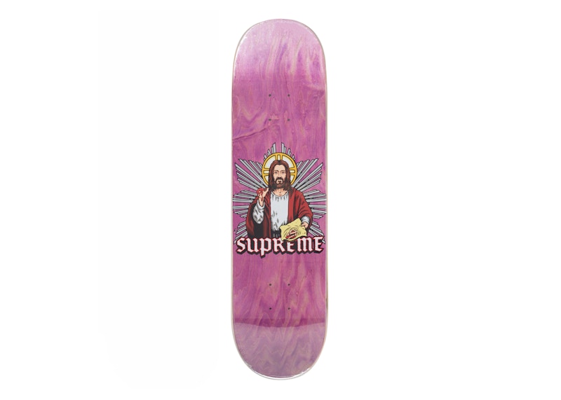 Supreme Blood and Body Skateboard Deck Purple