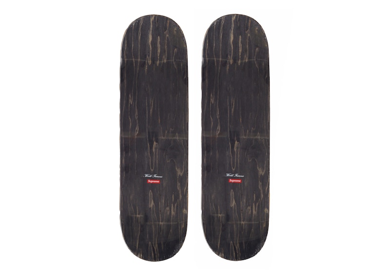 Order Supreme Blood and Body Skateboard Deck Set Multicolor