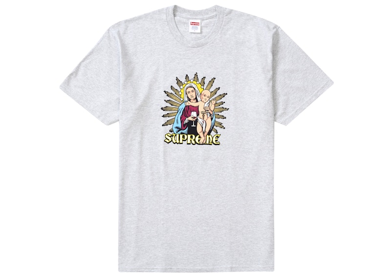 Supreme Blood Tee Ash Grey