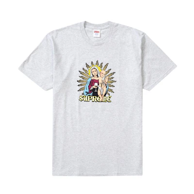 Supreme Blood Tee Ash Grey