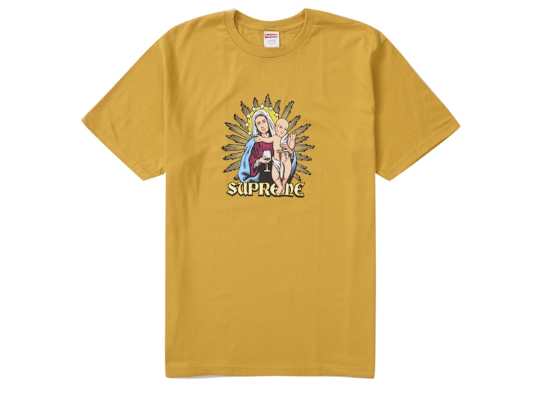 Supreme Blood Tee Mustard