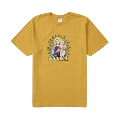 Supreme Blood Tee Mustard