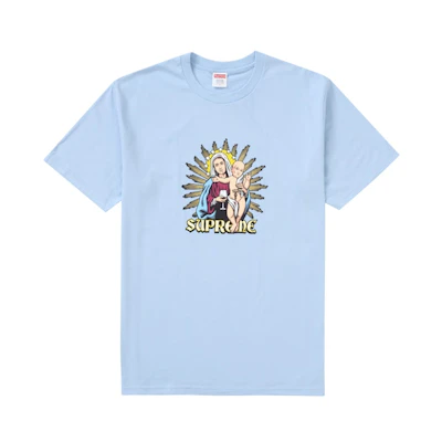 Supreme Blood Tee Powder Blue