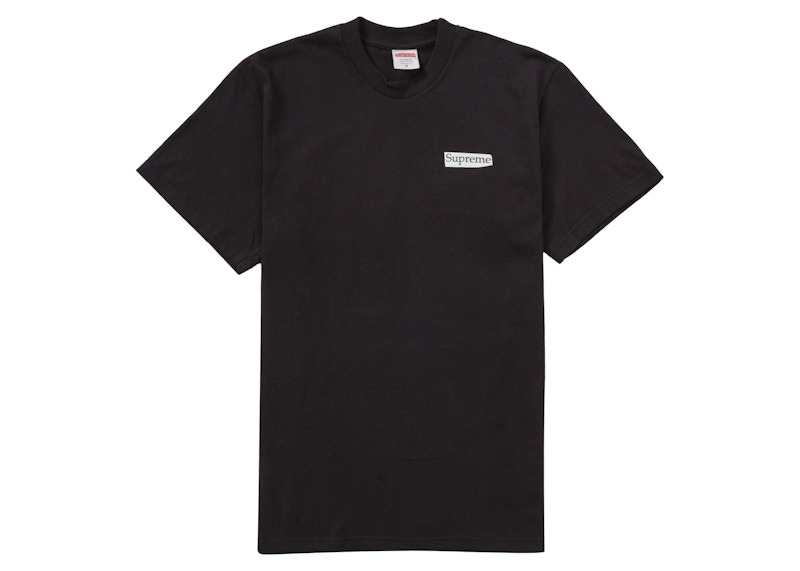 Order 슈프림 복어 티셔츠 (블랙) 
