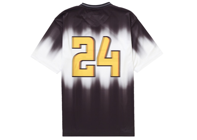 Supreme Blur Soccer Jersey Black 圖 2