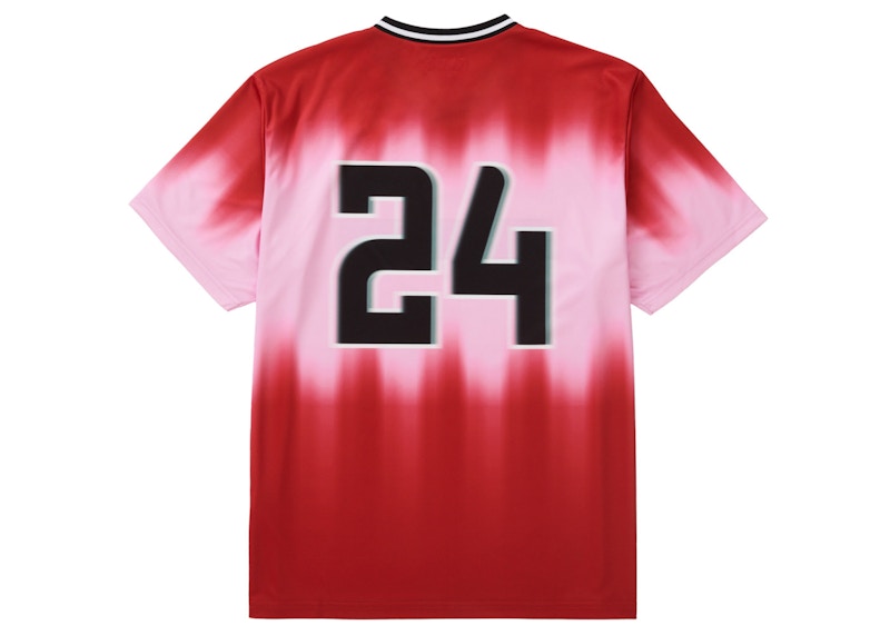 Supreme Blur Soccer Jersey Red 圖 2
