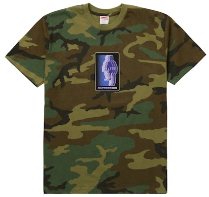Supreme Blur Tee Woodland Camo Buy Supreme Blur Tee Woodland Camo