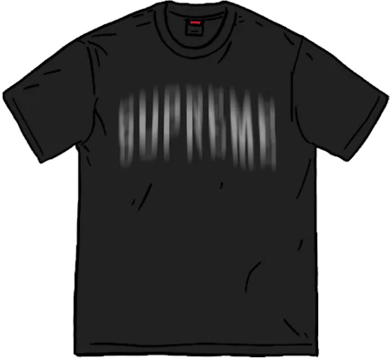 Supreme Blurred Arc Camiseta Negra Manga Corta Buy Supreme Blurred Arc Camiseta Negra Manga Corta