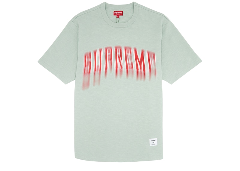 Supreme Blurred Arc S/S Top Pale Green
