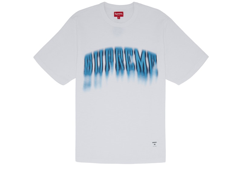 Buy Supreme Blurred Arc Baju Lengan Pendek Putih
