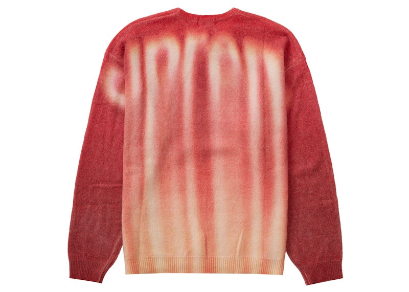 S*p様 Supreme Blurred Logo Sweater Supreme Blurred Logo Sweater Blue Men's - FW23 - GB