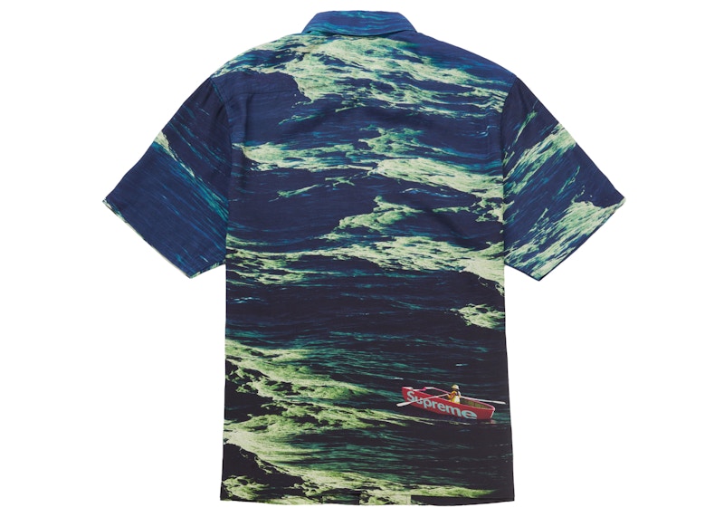 Order 슈프림 보트 반팔 셔츠 멀티컬러