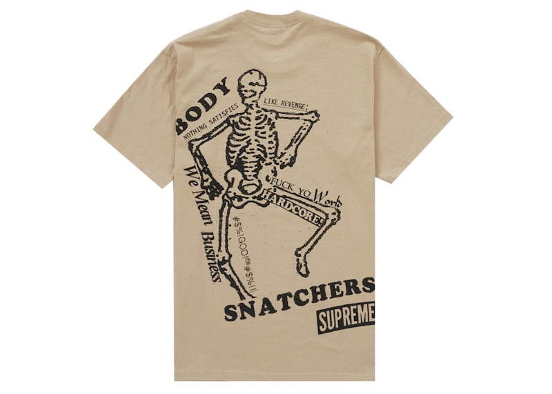 Supreme Body Snatchers Tee Khaki