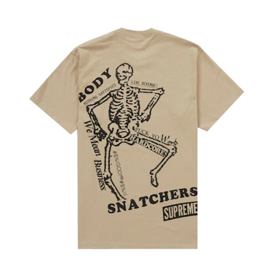 Supreme Body Snatchers Tee Khaki