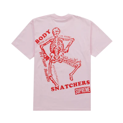 Supreme Body Snatchers Tee Light Pink