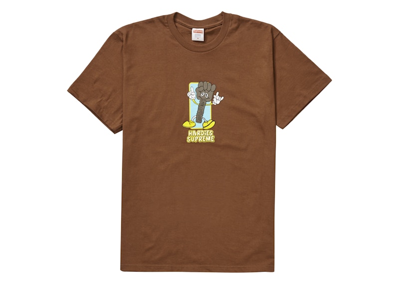 Supreme Bolt Tee Brown
