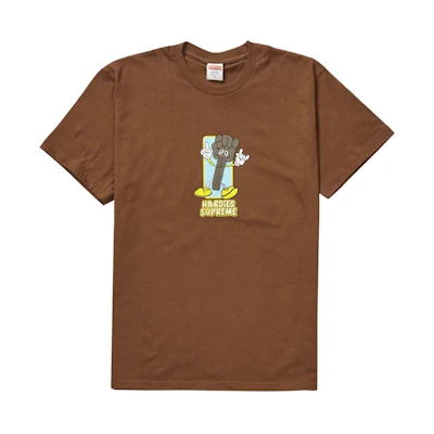 Supreme Bolt Tee Brown