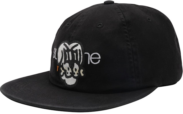 Supreme Bone Classic Logo 6 ‘Panel Black Buy Supreme Bone Classic Logo 6 ‘Panel Black