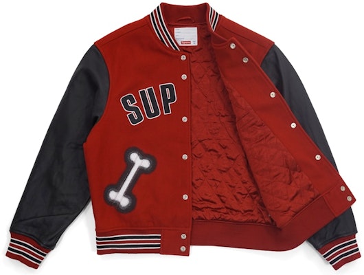 至尊骨紅色棒球夾克 Order 至尊骨紅色棒球夾克