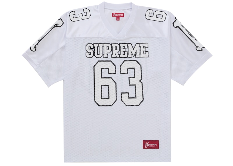 Supreme Bones Football Jersey White