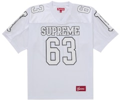 Supreme Bones Football Jersey White Supreme Bones Football Jersey White