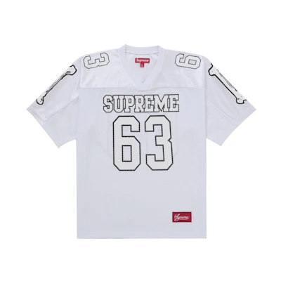 Supreme Bones Football Jersey White