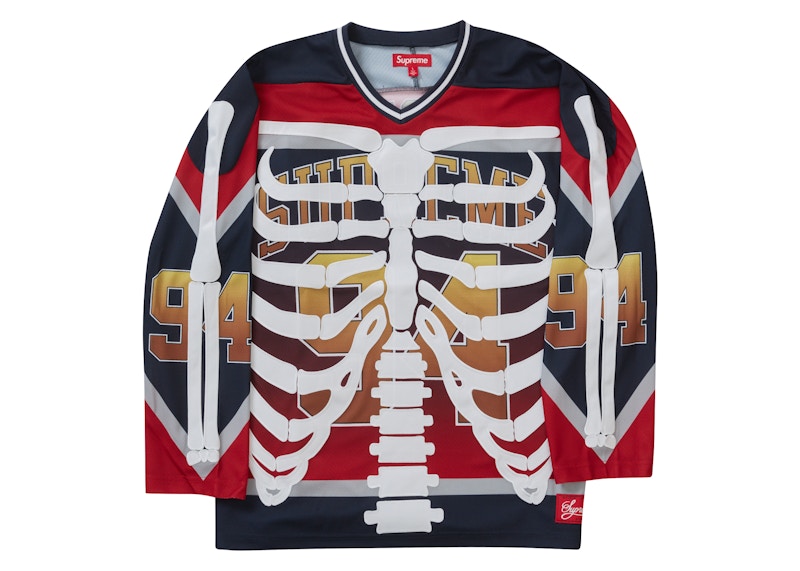 Supreme Bones Hockey Jersey Multicolor