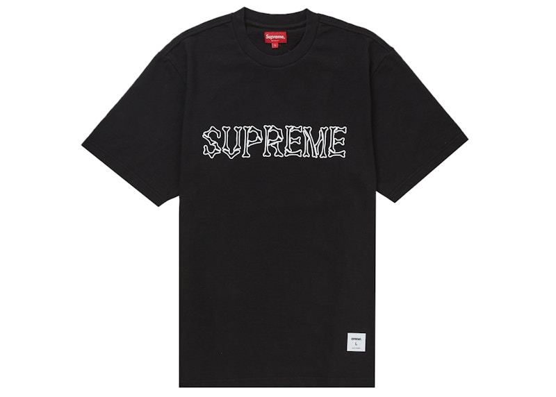 Buy Supreme Bones S/S Top Black
