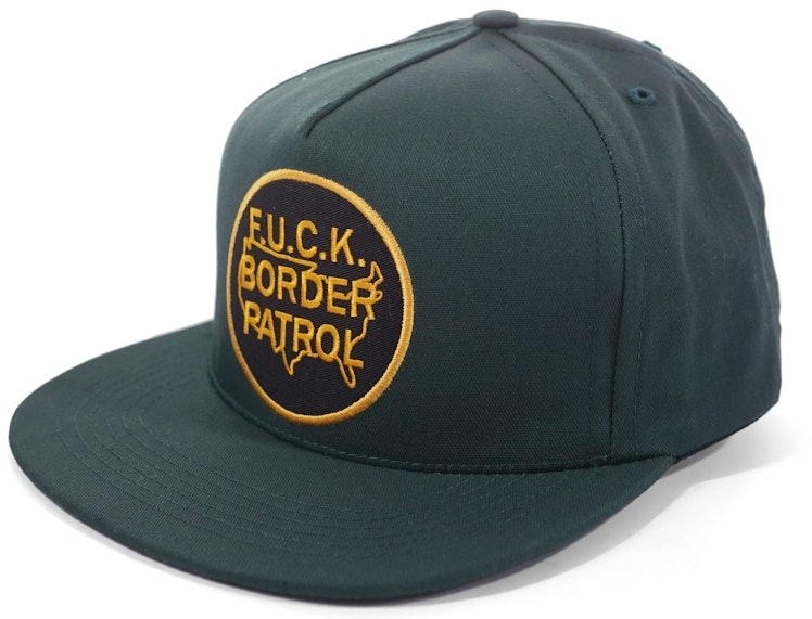 supreme-border-patrol-5-panel-green