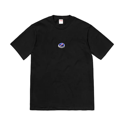 Supreme Bottle Cap Tee Black