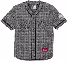 Supreme Boucle Baseball Jersey Black Supreme Boucle Baseball Jersey Black