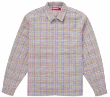 Supreme Boucle Zip Up Shirt (SS26) Multicolor Supreme Boucle Zip Up Shirt (SS26) Multicolor