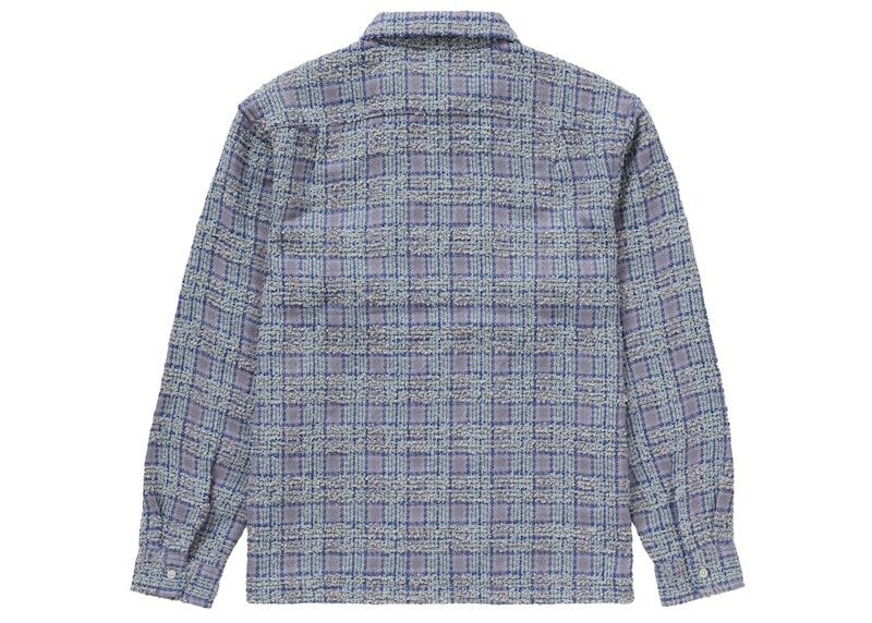 Order Camisa Supreme Boucle con Cremallera Azul