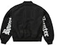 Lookbook Supreme Bounty Hunter MA-1 Jaket Hitam
