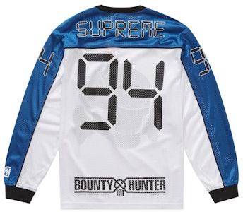 Supreme Bounty Hunter Mesh Moto Jersi Putih Order Supreme Bounty Hunter Mesh Moto Jersi Putih