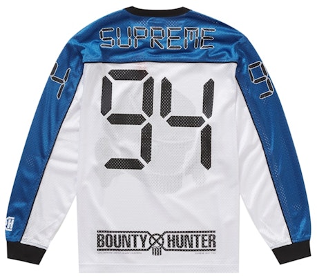 Supreme Bounty Hunter Mesh Moto Jersi Putih Order Supreme Bounty Hunter Mesh Moto Jersi Putih
