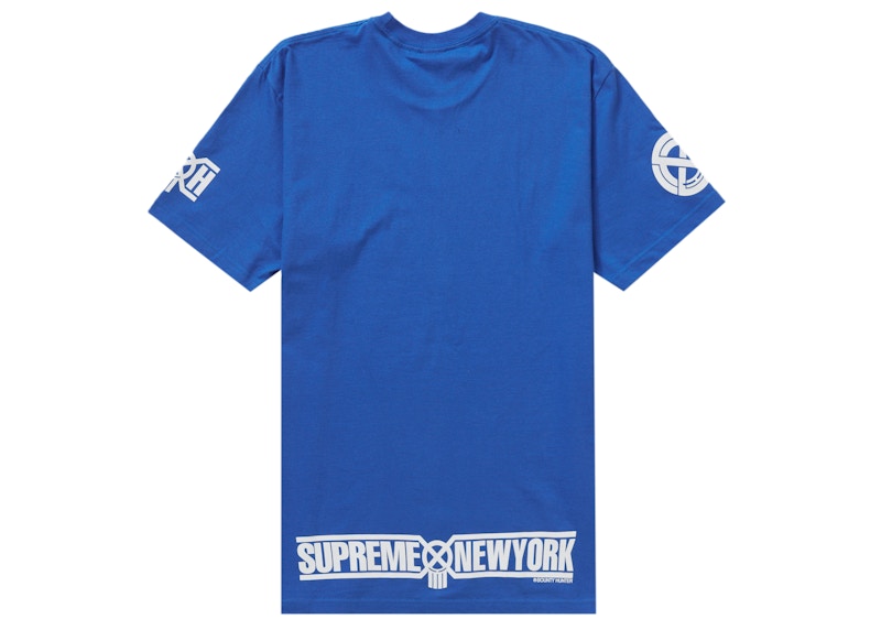 Order 至高赏金猎人骷髅T恤蓝色