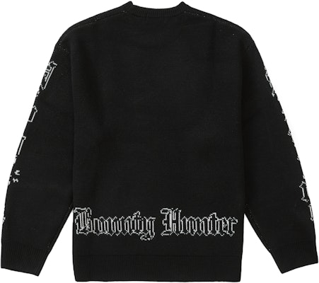 Supreme Bounty Hunter Sweater Black - Novelship