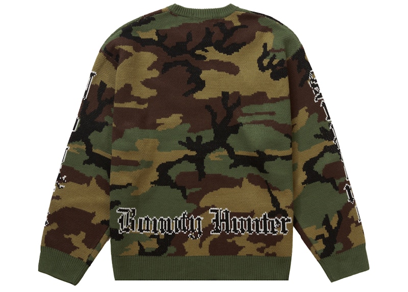 Supreme Bounty Hunter Sweater Woodland Camo 圖 2