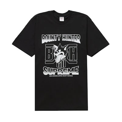 Supreme Bounty Hunter Wolf Tee Black