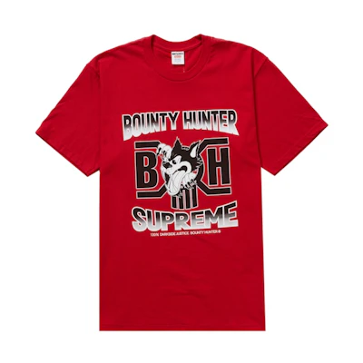 Supreme Bounty Hunter Wolf Tee Red