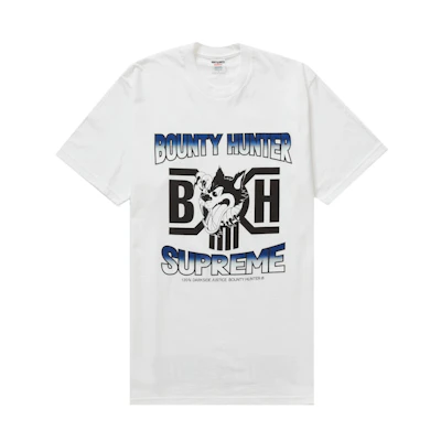 Supreme Bounty Hunter Wolf Tee White