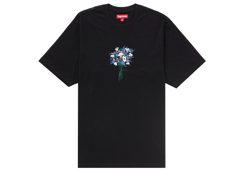 Supreme Bouquet S/S Top Black