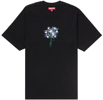 Supreme 花卉印花短袖上衣 黑色 Buy Supreme 花卉印花短袖上衣 黑色