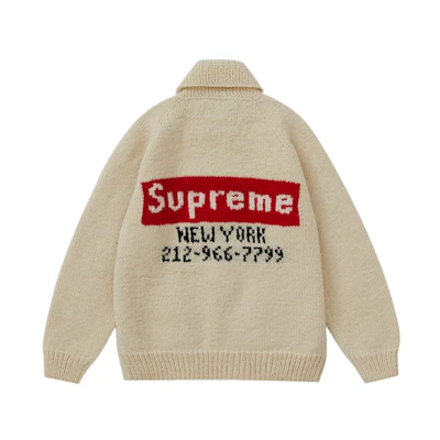 Supreme BOGO Cowichan Sweater Natural