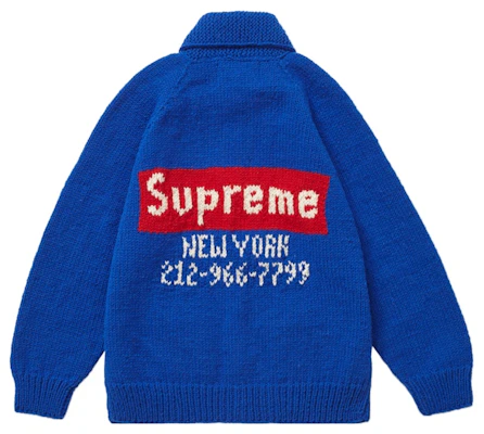 Supreme 盒标哥威臣毛衣 皇家蓝 Buy Supreme 盒标哥威臣毛衣 皇家蓝